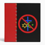 No Religion Vinyl Binder
