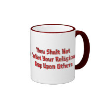 No Religious Crap Coffee Mugs