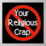 No Religious Crap posters