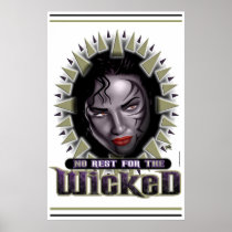 No Rest For The Wicked Poster