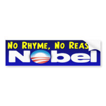 No Rhyme No Reason bumper stickers