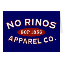 No RINOs Apparel Co. cards