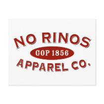 No RINOs Apparel Co. postcards by AmericanElephant No RINOs Apparel Co. postcards