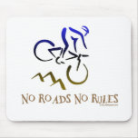 NO ROADS NO RULES mousepads