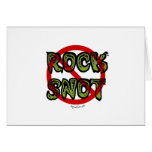 No Rock Snot cards