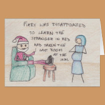 "No Room at the Inn" Card cards