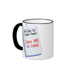 No Rules at Zadie's House mugs