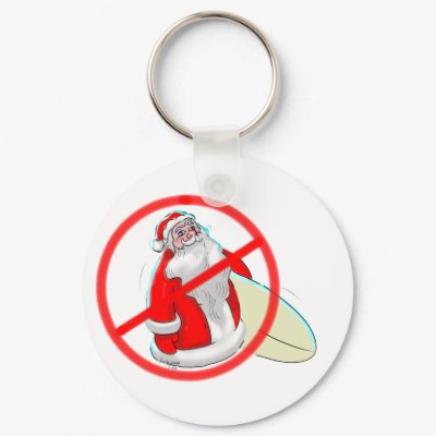 No SaNtAs! Key Chain by raycasso