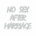 NO SEX AFTER MARRIAGE embroidered shirts by Alla_Borisovna NO SEX AFTER MARRIAGE embroidered shirts