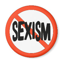 No Sexism Fridge Magnet