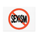 No Sexism postcards