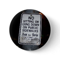 No Sitting Button by Guiltypleasures No Sitting Button