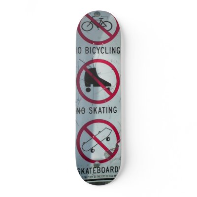 No Skateboarding. by courtjester