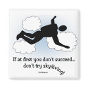 No skydiving magnet