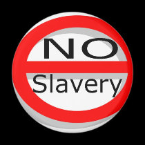 No Slavery magnets