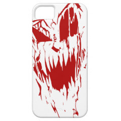 No Sleep - Red on White Halloween iPhone 5 Case