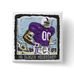 No Slogan Necessary Purple buttons