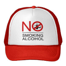 NO Smoking Alcohol ⚠ Thai Sign ⚠ Trucker Hat