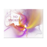 No Smoking Canvas Print