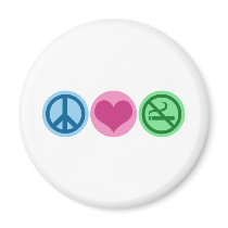 No Smoking Fridge Magnet