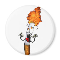 No Smoking Refrigerator Magnet