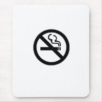 No Smoking Mouse Pad mousepads