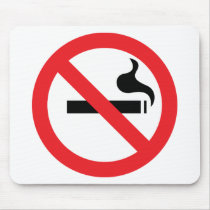 No Smoking Mousepad