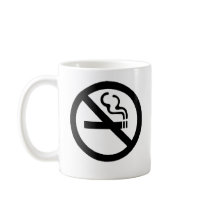 No Smoking Mug by teestyles No Smoking Mug
