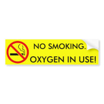 smoking oxygen