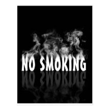 No Smoking Post Card