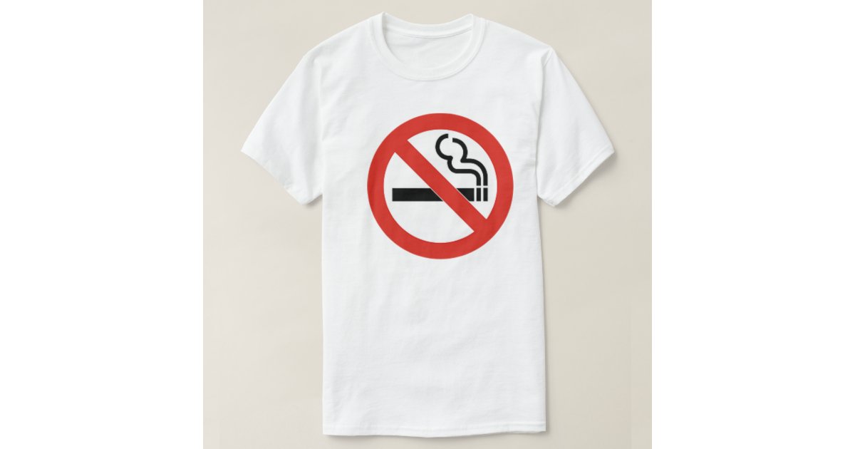 no smoking shirt