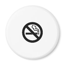 No Smoking Signal for clean air lovers! magnets by angeria No Smoking Signal for clean air lovers! magnets