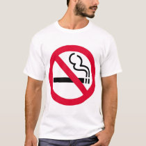 No-Smoking Symbol t-shirts by sandglass No-Smoking Symbol t-shirts