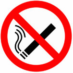 NO Smoking ... UK Sign Photo Cut Out