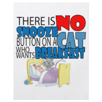 No Snooze Cat Bed flyers by tshirtdart No Snooze Cat Bed flyers