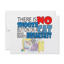 No Snooze Cat Bed invitations by tshirtdart No Snooze Cat Bed invitations