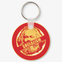 No Socialism keychains by Libertymaniacs No Socialism keychains