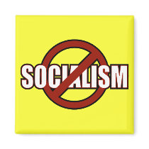 No Socialism Fridge Magnets