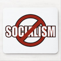 No Socialism Mouse Pad