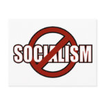 No Socialism Postcards