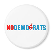 No Socialist Democrats (v101) magnets by JustRightWing No Socialist Democrats (v101) magnets