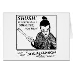 No Socializing! Cards