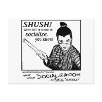 No Socializing! Postcards