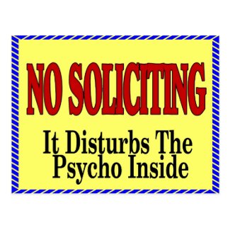 No Soliciting, Psycho Inside