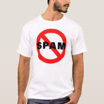 NO SPAM t-shirts by Patrisha NO SPAM t-shirts