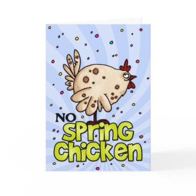 Spring Chicken Cartoon