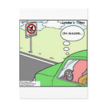No Squid Zone Funny Gifts Tees Mugs Etc postcards