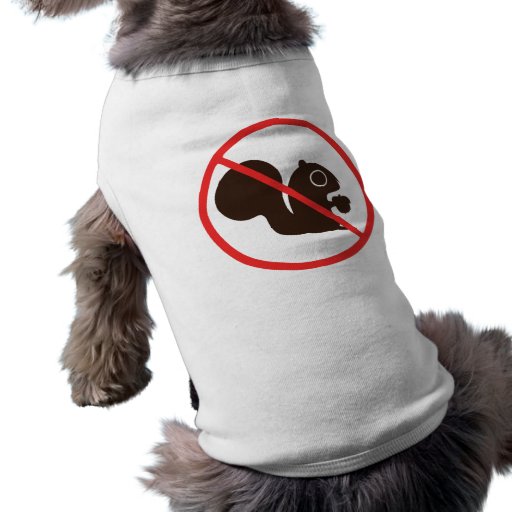 No Squirrels Pet Clothes
