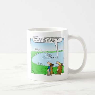 No Stopping George Mug by Joe_Kohl_2