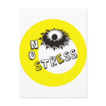 NO STRESS postcards by naranjay NO STRESS postcards